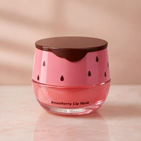Adreluma Overnight Lip Sleeping Mask on a nightstand
